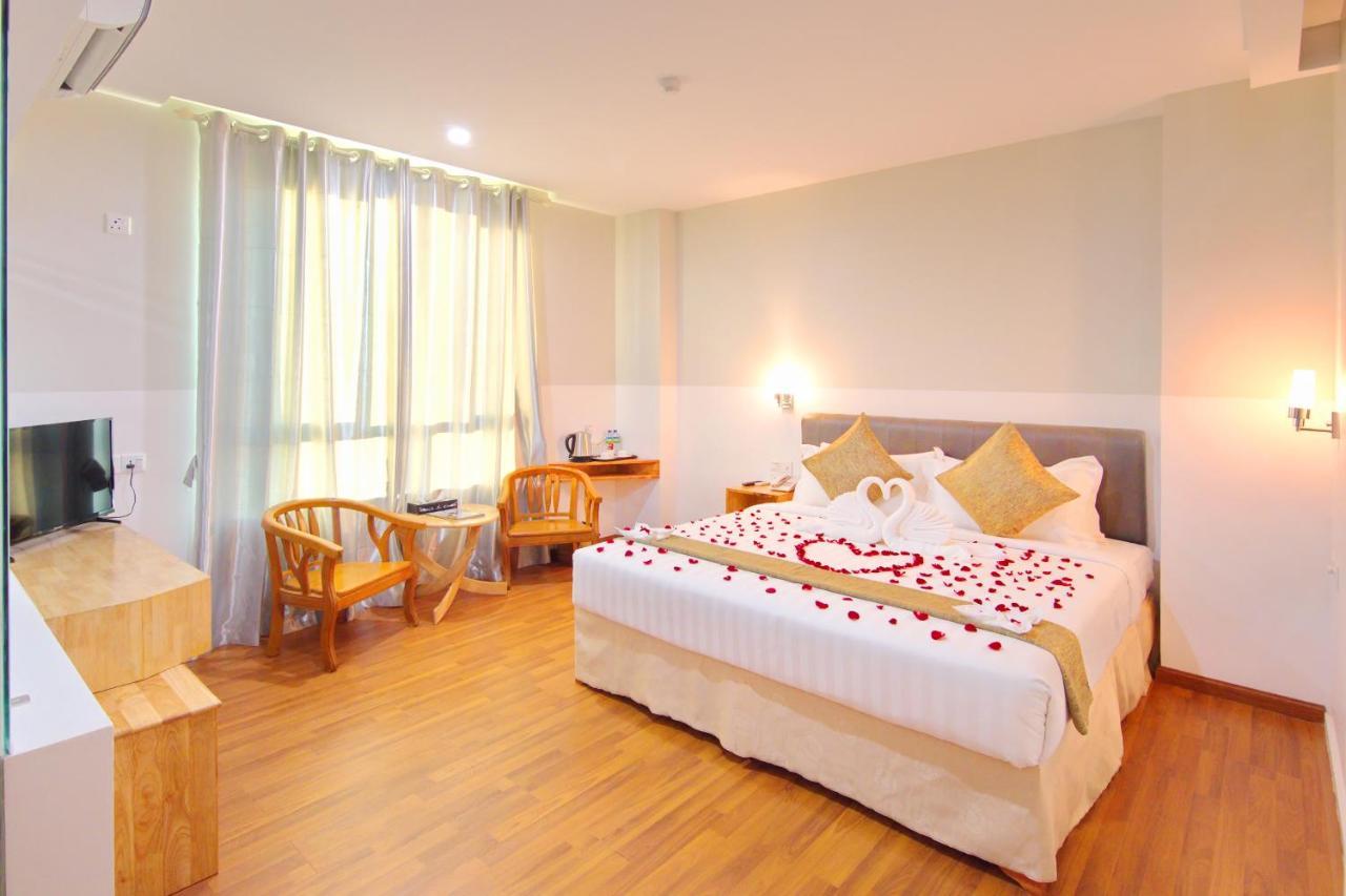 Gold Leaf Hotel Mandalaj Kültér fotó