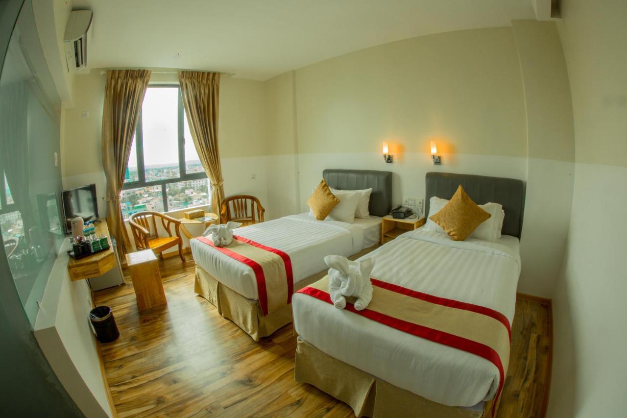 Gold Leaf Hotel Mandalaj Kültér fotó