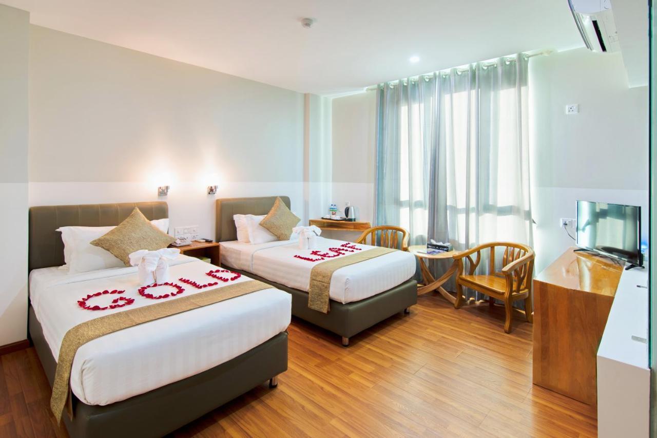 Gold Leaf Hotel Mandalaj Kültér fotó